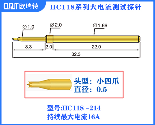 HC-118大电流针