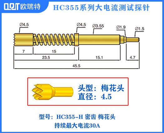 HC335 系列大电流针