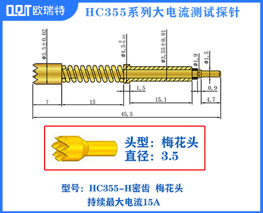 HC335 系列大电流针