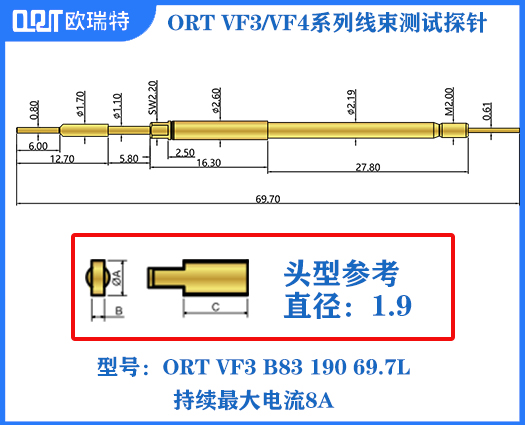 ORT VF3/VF4系列线束针