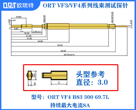 ORT VF3/VF4系列线束针